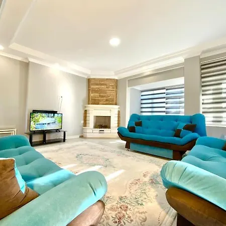 Ferah Havaalani 10 Sahile 1 Km Yesillikler Icinde Apartmán Altinkum (Antalya)